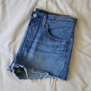 Levi's 501 High-Rise Denim Shorts
